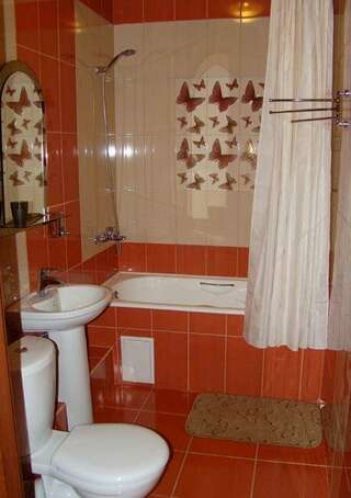 Гостиница Зори Нижний Новгород Номер эконом с 3 односпальными кроватями-9